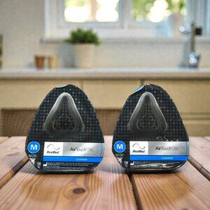 (2) ResMed AirTouch F20 cushion medium New/Sealed